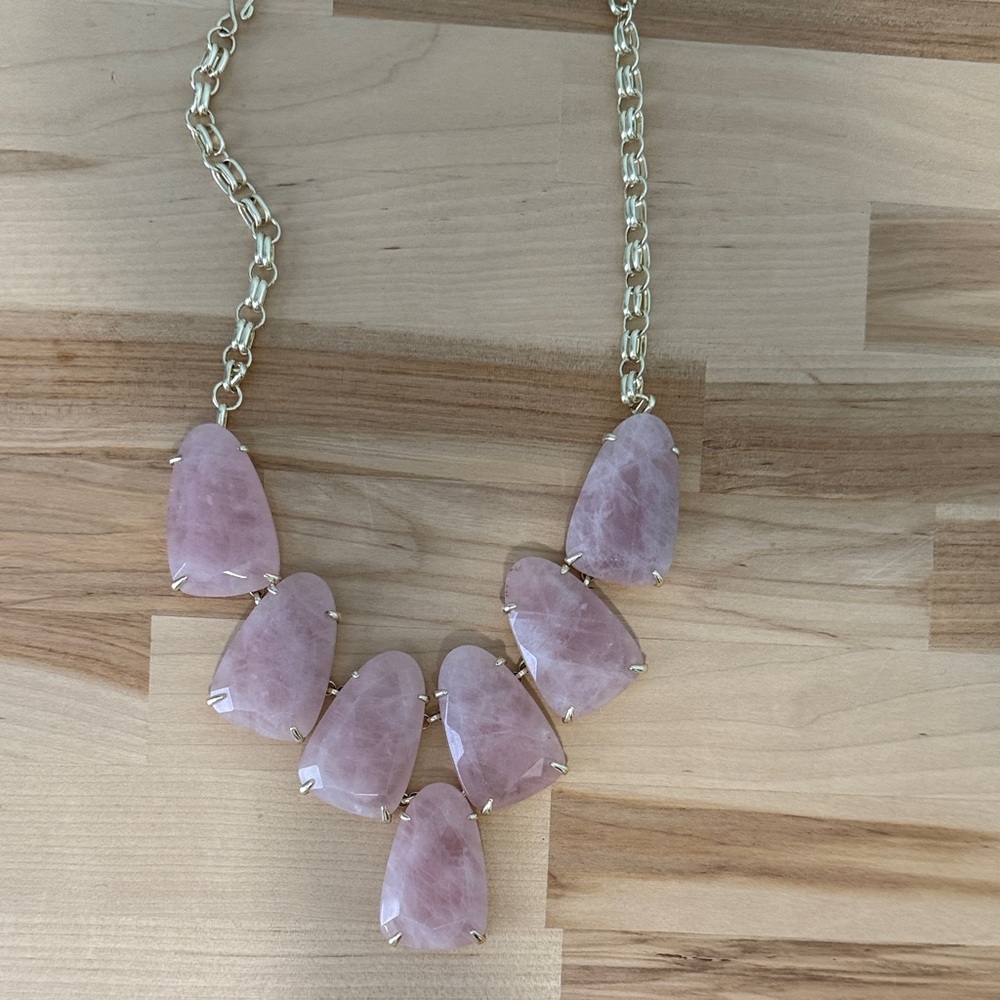 Kendra Scott Blush Pink Necklace